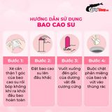  Bao cao su Firon Air - Siêu mỏng, kéo dài thời gian, hương vani - Hộp 10 cái 