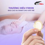 Bao cao su Firon Max 54 - Size 54mm, siêu mỏng, kéo dài thời gian - Hộp 3 cái 