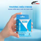  Bao cao su Firon Neo 49 - Size 49mm, siêu mỏng, kéo dài thời gian - Hộp 3 cái 