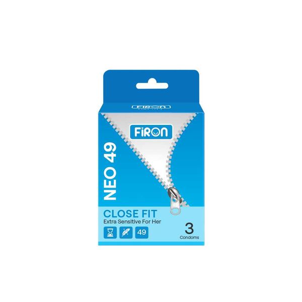 Bao cao su Firon Neo 49 - Hộp 3 cái