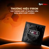  Bao cao su Firon Slide - Siêu mỏng, chống tuột, hương trái cây - Hộp 10 cái 