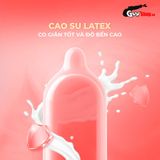  Bao cao su Powergra Classic - Siêu mỏng, truyền nhiệt nhanh, hương trái cây - Hộp 10 cái 