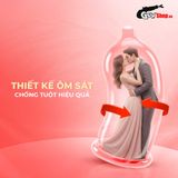  Bao cao su Powergra Classic - Siêu mỏng, truyền nhiệt nhanh, hương trái cây - Hộp 10 cái 