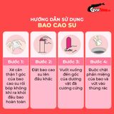  Bao cao su Powergra Classic - Siêu mỏng, truyền nhiệt nhanh, hương trái cây - Hộp 10 cái 
