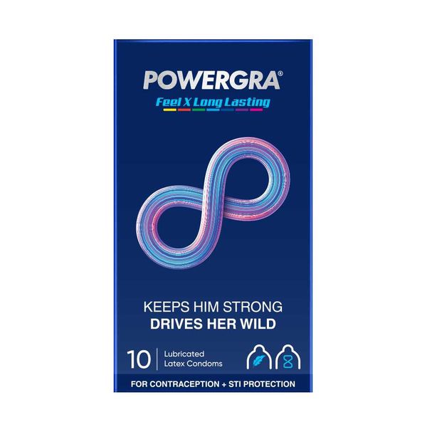 Bao cao su Powergra Feel X - Hộp 10 cái
