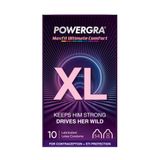  Bao cao su Powergra Maxfit - Size 54mm, siểu mỏng, kéo dài, hương dâu - Hộp 10 cái 