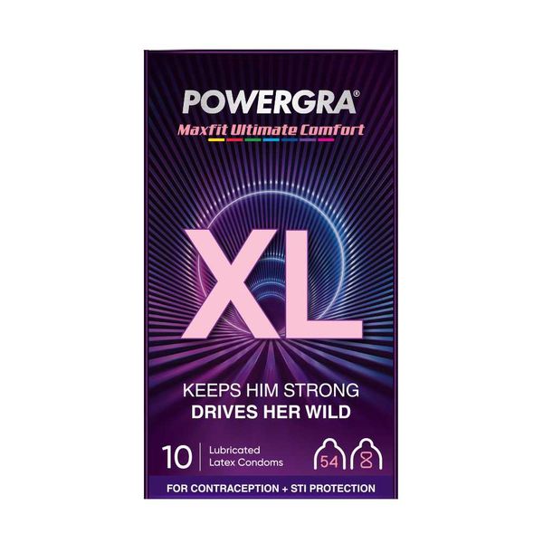 Bao cao su Powergra Maxfit - Hộp 10 cái