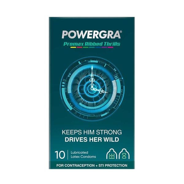 Bao cao su Powergra Promax - Hộp 10 cái