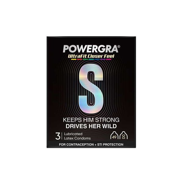 Bao cao su Powergra Ultrafit - Hộp 3 cái