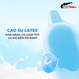  Bao cao su Shell Pulse Infinite Stealth - Hương nước hoa cao cấp, siêu mỏng, kéo dài - Hộp 10 cái 