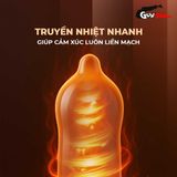  Bao cao su Shell Choco Prolong - Siêu mỏng, kéo dài thời gian, hương chocolate - Hộp 3 cái 