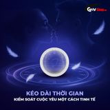  Bao cao su Shell Bigtime - Size 54mm, siêu mỏng, chống tuột, kéo dài thời gian - Hộp 3 cái 