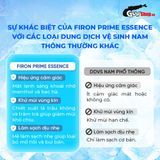 Dung dịch vệ sinh nam Firon Prime Essence 100ml - Dạng bọt, hương bạc hà tươi mát 