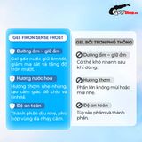  Gel bôi trơn Firon Sense Frost - Se khít âm đạo và tăng khoái cảm nữ, bạc hà mát lạnh - Chai 50ml 