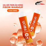  Gel bôi trơn ấm nóng Firon Warm Up - Chai 50ml 