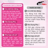  Viên uống cải thiện tình trạng mất ngủ Powergra Gentle Dreams - Hộp 60 viên 