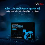  Viên uống Powergra Quick hỗ trợ cương dương, tăng cường sinh lý - Hộp 4 viên 