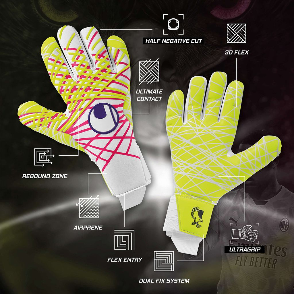Găng Tay Thủ Môn Uhlsport Prediction Ultragrip HN Maignan #374