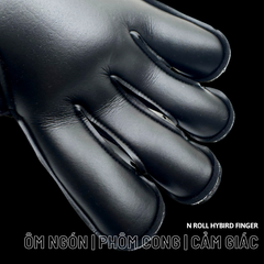 Găng Tay Thủ Môn Elite Black Solo