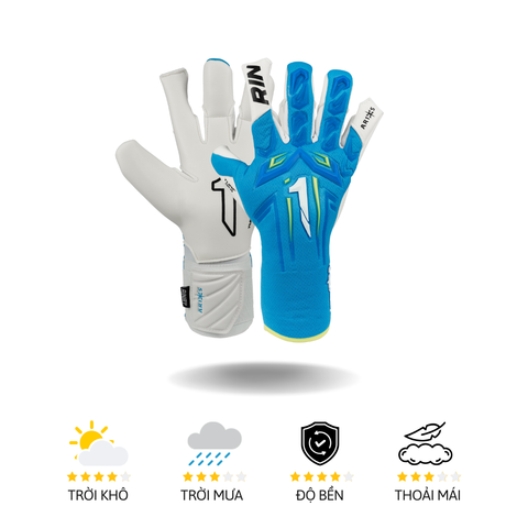[Cỏ Nhân Tạo] Găng Tay Thủ Môn Rinat ARIES X TURF BLUE