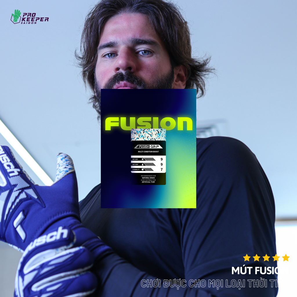 Găng Tay Thủ Môn Reusch Attrakt Freegel Fusion Ortho-Tec 5670990 4414 Gk26