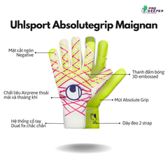 Găng Tay Uhlsport Prediction Absolutgrip HN Maignan #375