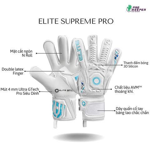 Găng Tay Thủ Môn Elite Supreme Pro