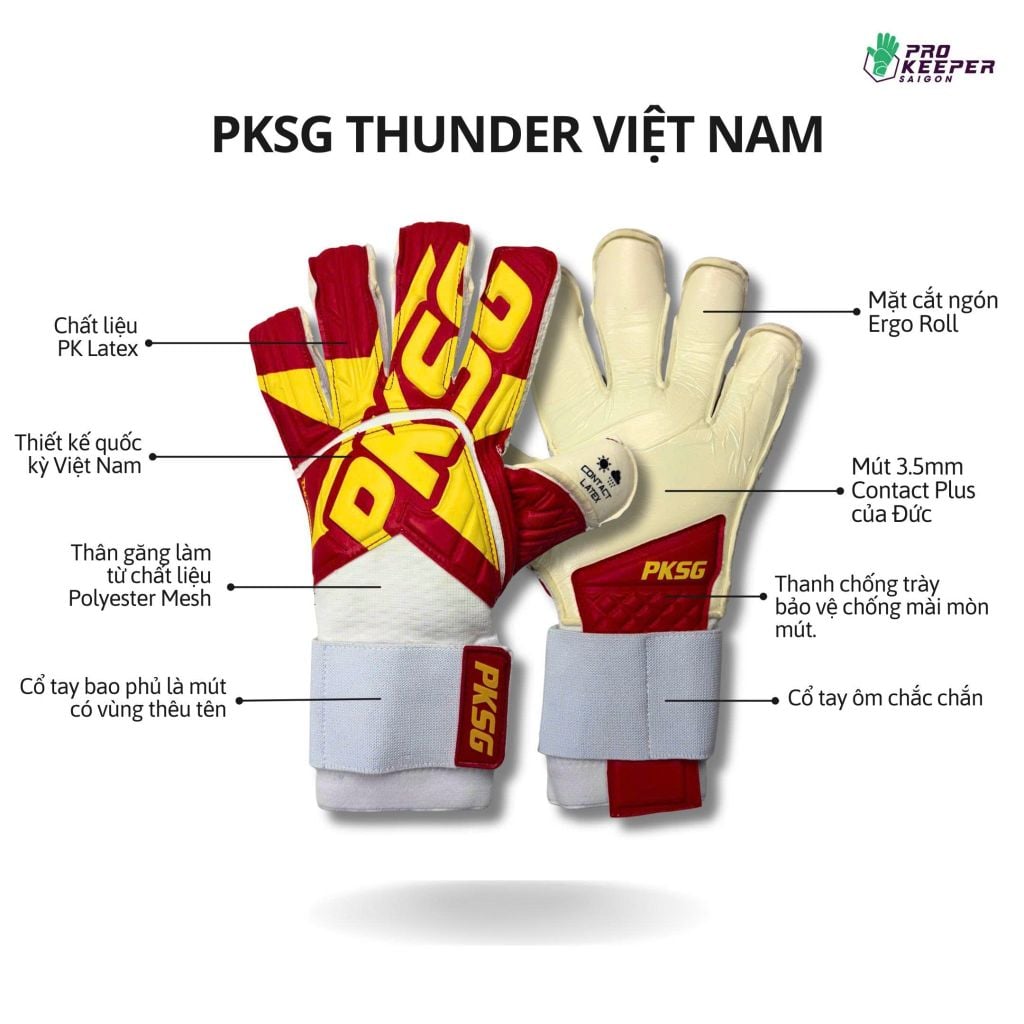 GĂNG TAY THỦ MÔN PKSG THUNDER VIETNAM