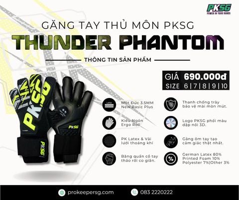GĂNG TAY THỦ MÔN PKSG THUNDER PHANTOM