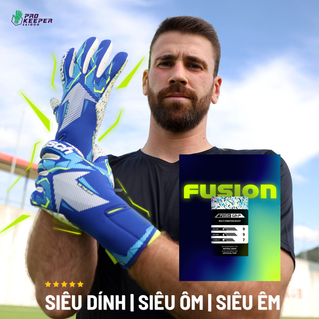 Găng Tay Thủ Môn Reusch Fastgrip Fusion 5670900 4994 GK26