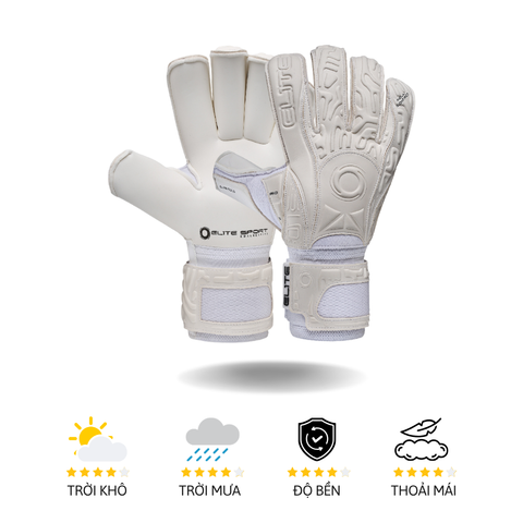 Găng Tay Thủ Môn Elite White Solo