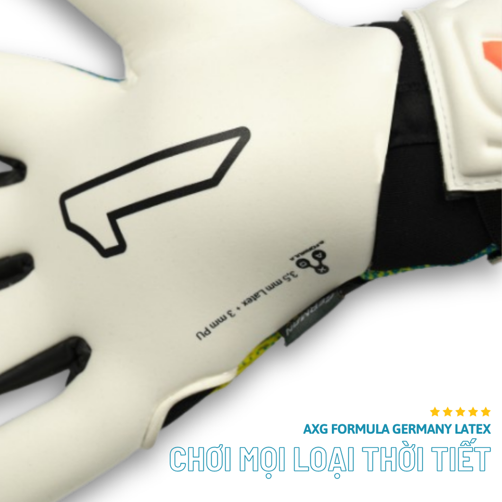 Găng Tay Thủ Môn Rinat Fiera Pro Onana Green/Orange