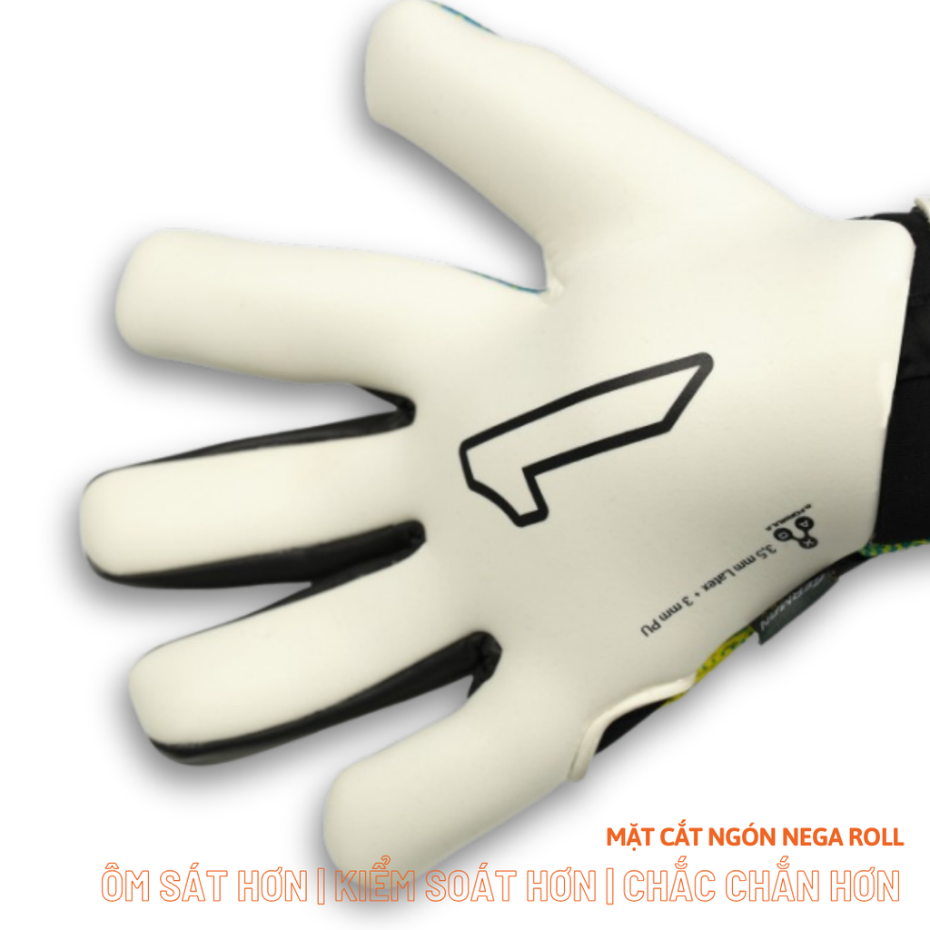 Găng Tay Thủ Môn Rinat Fiera Pro Gold/Black