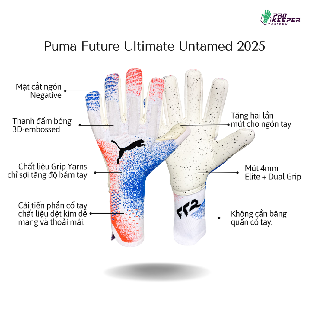 Găng Tay Thủ Môn Puma Future Ultimate NC Untamed 042064-11