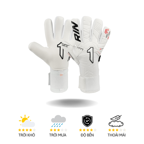 [Cỏ Nhân Tạo] Găng Tay Thủ Môn Rinat KRATOS TURF (White)