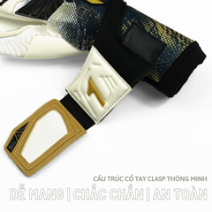 Găng Tay Thủ Môn Rinat Fiera Pro Gold/Black