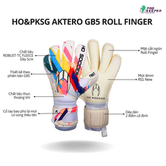 Găng Tay Thủ Môn HOsoccer&PKSG Aktero GB5 Roll Finger SMU