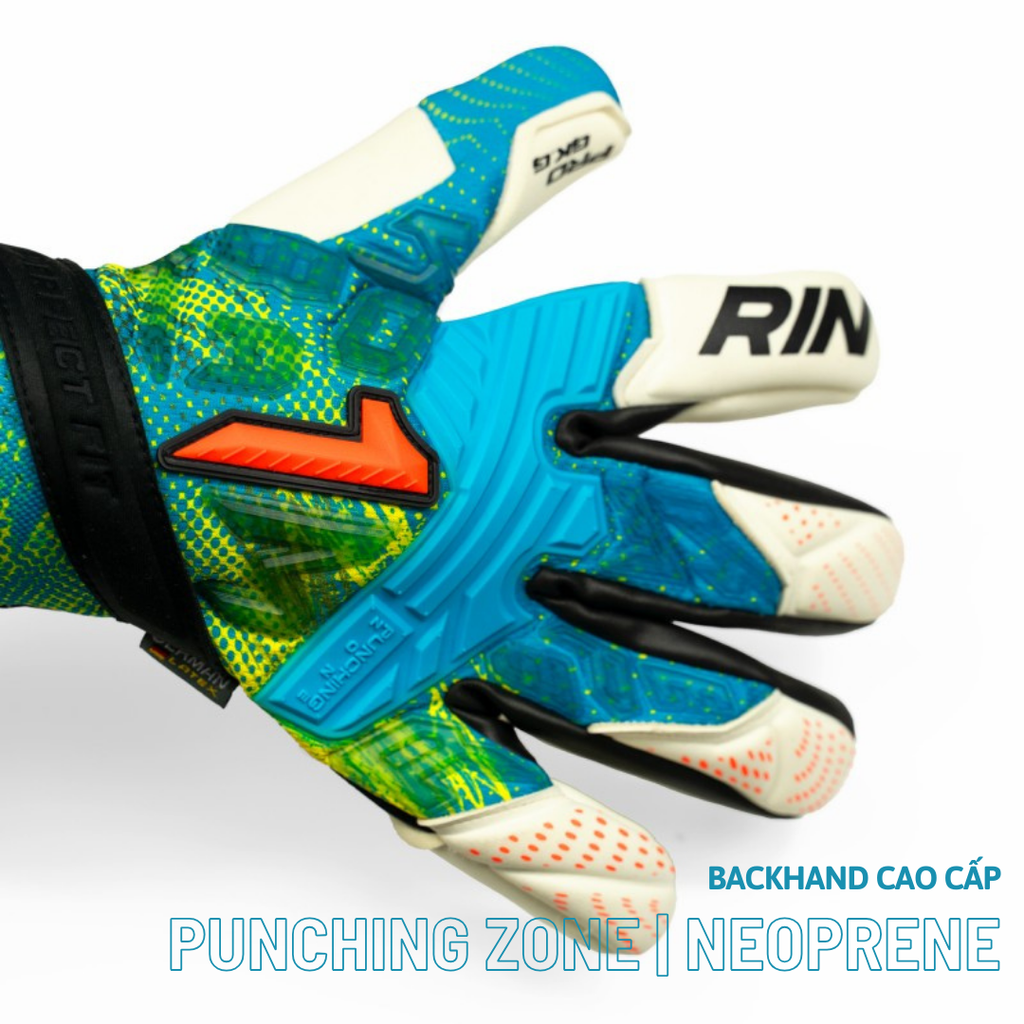 Găng Tay Thủ Môn Rinat Fiera Pro Onana Green/Orange