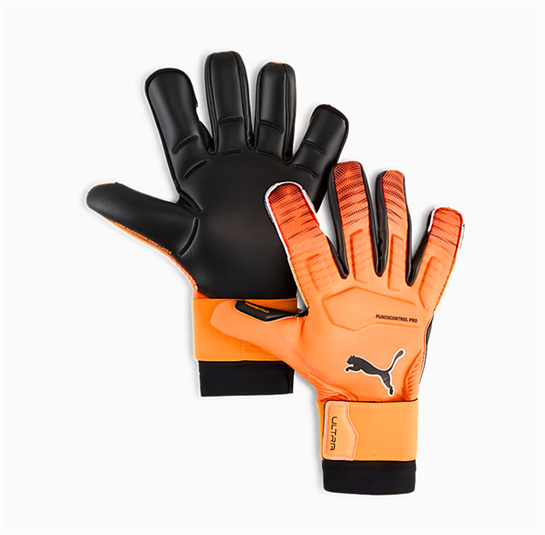 Găng Tay Thủ Môn PUMA Ultra Ultimate Hybrid Fluo Orange Fire Red 042081 02