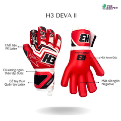 Găng Tay Thủ Môn H3 DEVA 2