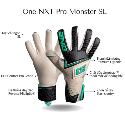 Găng Tay Thủ Môn One NXT Pro Mentality Monster SL