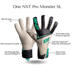 Găng Tay Thủ Môn One NXT Pro Mentality Monster SL