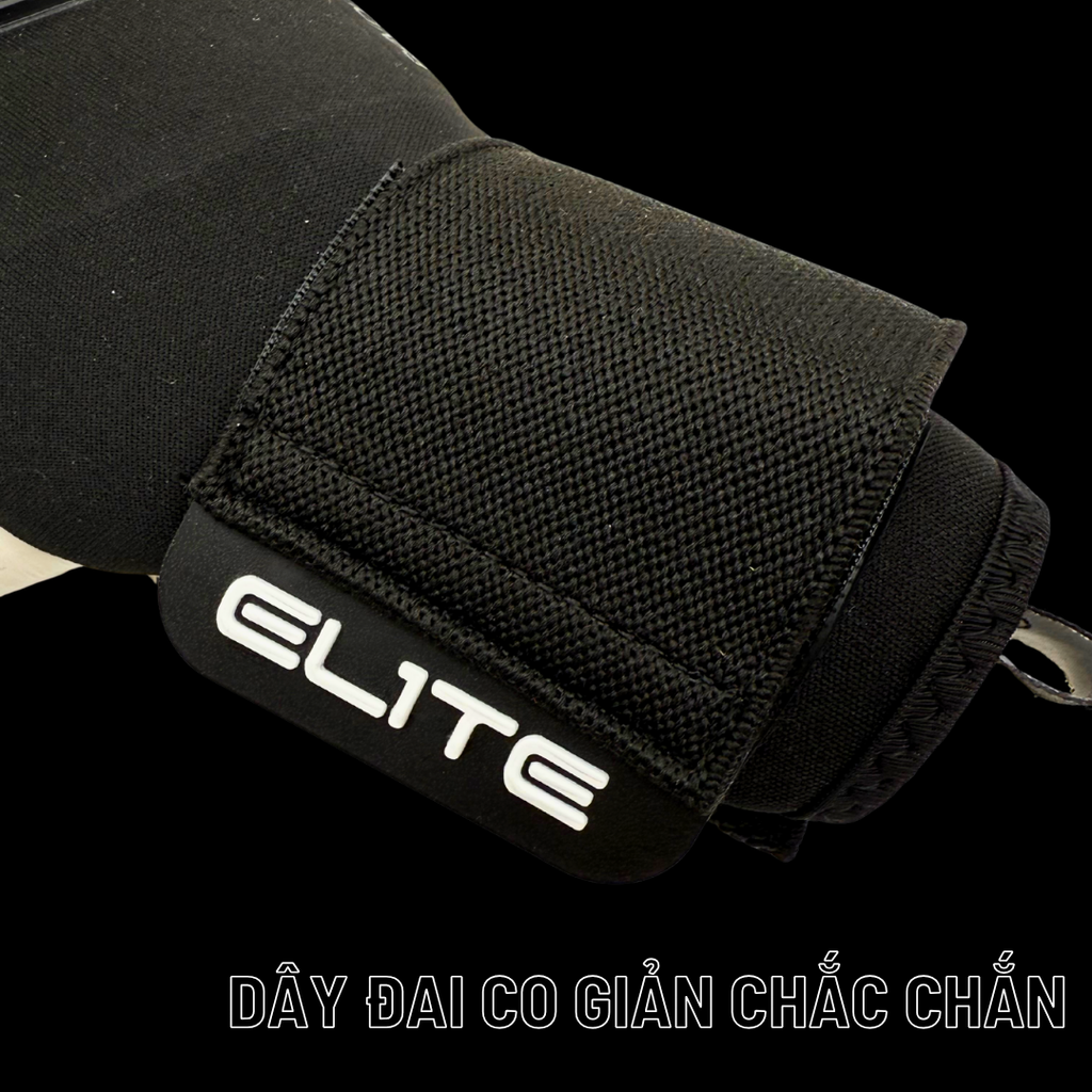Găng Tay Thủ Môn Elite Revolution X Combi Black
