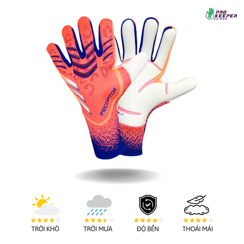 Găng Tay Thủ Môn Adidas Predator Pro Coral Blaze JJ3533