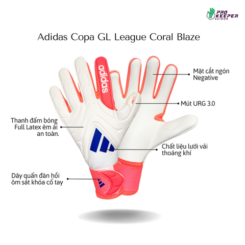 Găng Tay Thủ Môn Adidas COPA GL LEAGUE CORAL JN5343