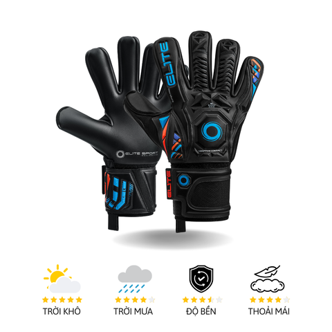 Găng Tay Thủ Môn Elite Supreme Pro Black
