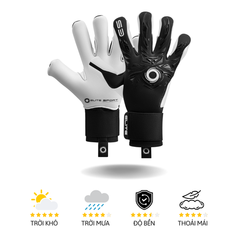 Găng Tay Thủ Môn Elite Revolution X Combi Black