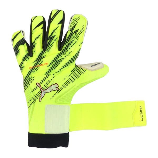 Găng Tay Thủ Môn PUMA ULTRA ULTIMATE HYBRID YELLOW ALERT-PUMA BLACK 042081-11