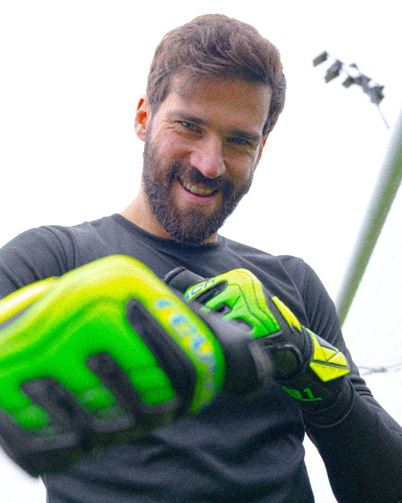 [Alisson Becker ] Găng Tay Thủ Môn Reusch Attrakt AB1 Duo 5560964