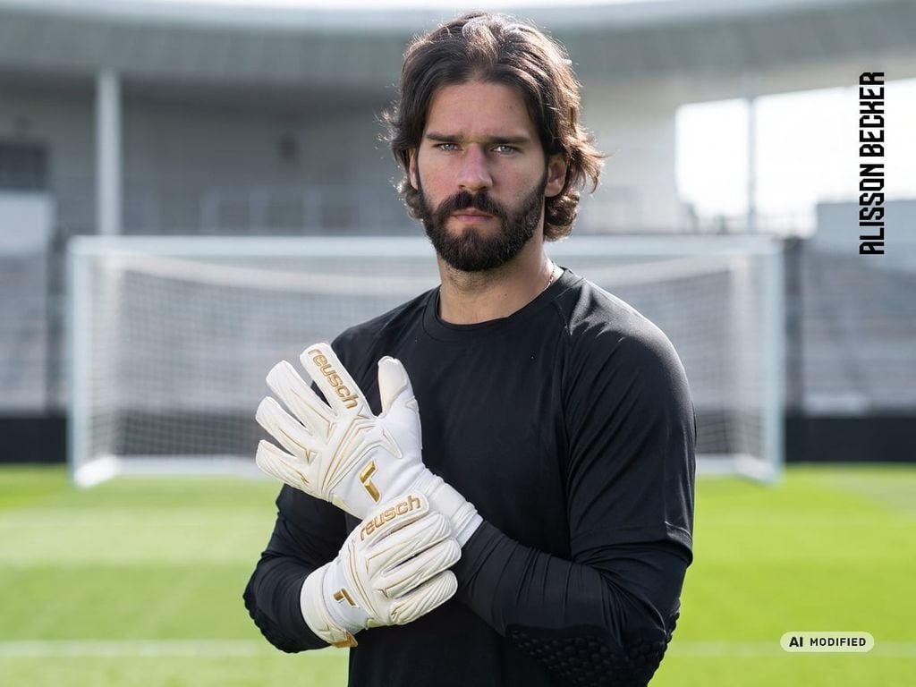 Găng Tay Thủ Môn Reusch Attrakt Duo Evolution – Alisson Becker 5670001 1130